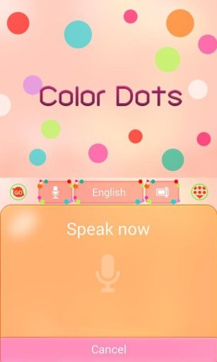 Color Dots GO Keyboard Theme截图5