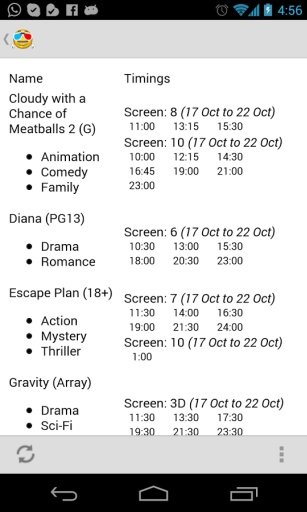 Dubai Movie Timings截图4