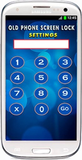 Old phone Dialer Screen Lock截图4