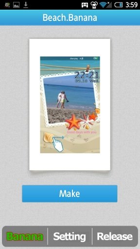 Beach.Frame -DIY Photo Locker截图5