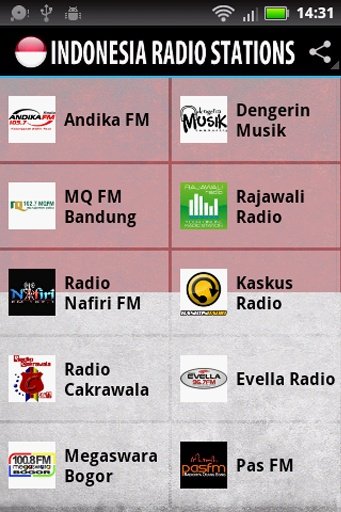 Indonesia Radio Stations截图3