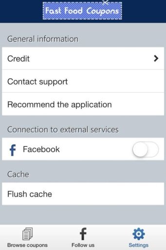 Fast Food Coupons And Rebates截图1