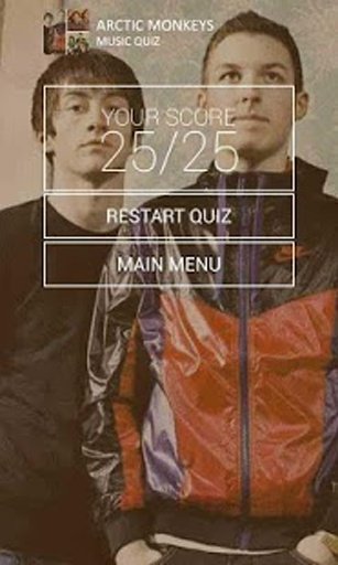 Arctic Monkeys Music Quiz截图6