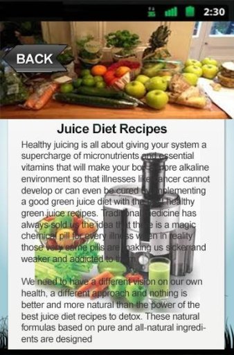 Juice Diet Recipes截图3