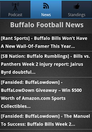 Buffalo Football News FREE截图1