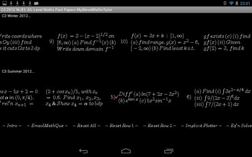 C3 Maths WJEC 2012 PP Revision截图1