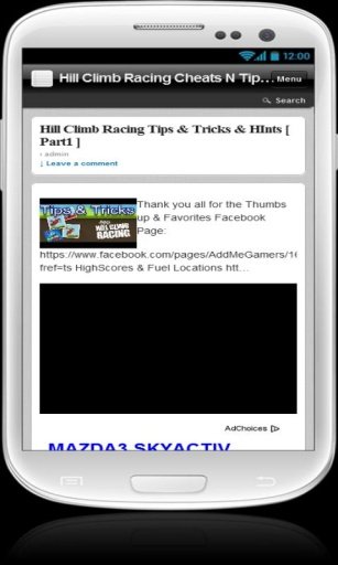 Hill Climb Racing Cheats N Tip截图1