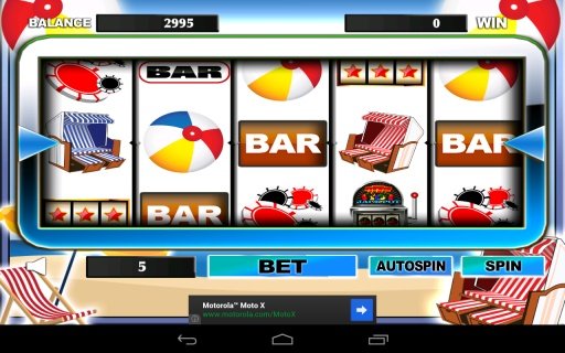 Beach Slots Win Multiple Reels截图1