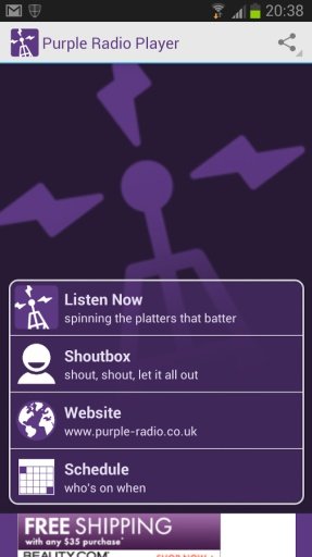 Purple Radio Player截图1