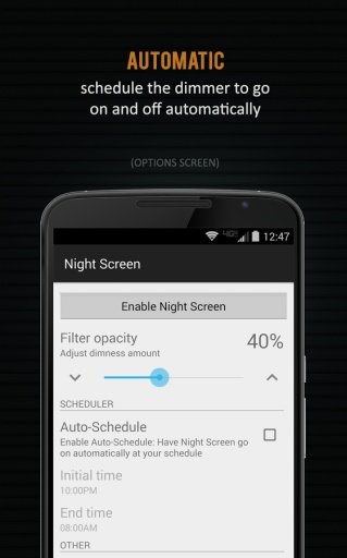 Night Screen: Low Light Filter截图3