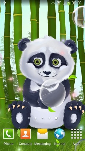 Sleepy Panda Live Wallpaper截图4