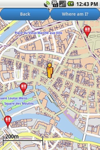 Strasbourg Amenities Map截图1