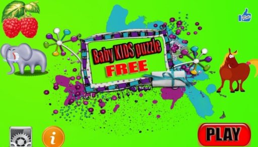 Baby KIDS puzzle FREE截图1