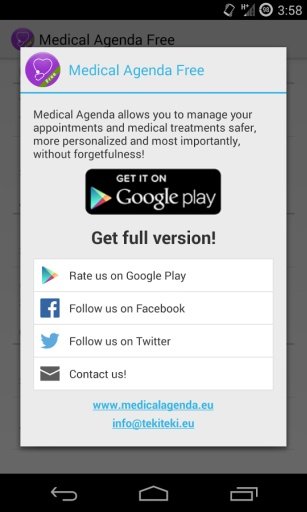 Medical Agenda Free截图4