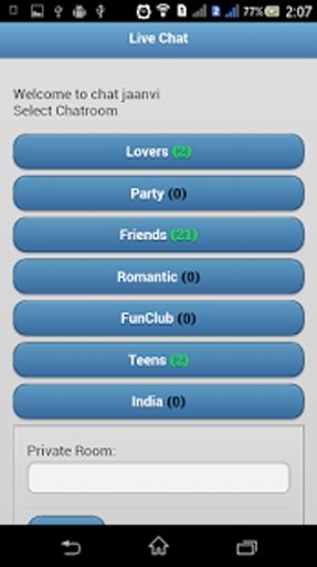 Chat Rooms Browser截图4