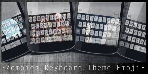 Zombies Keyboard Theme Emoji截图2