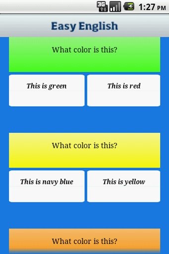 Easy English Colors截图1