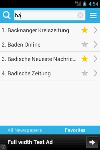 Baden Wurttemberg Newspapers截图3