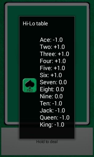 Count cards: Pro Card Counter截图2