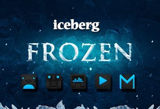Frozen Iceberg Theme截图4