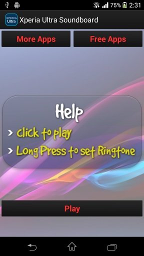 Xperia Ultra Soundboard截图1