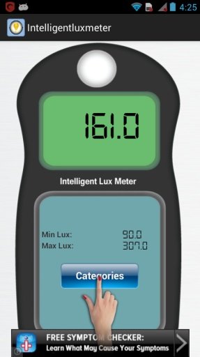 Intelligent Lux Meter截图2