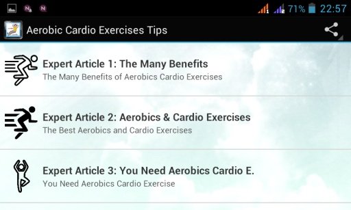 Aerobic Cardio Exercises Tips截图2