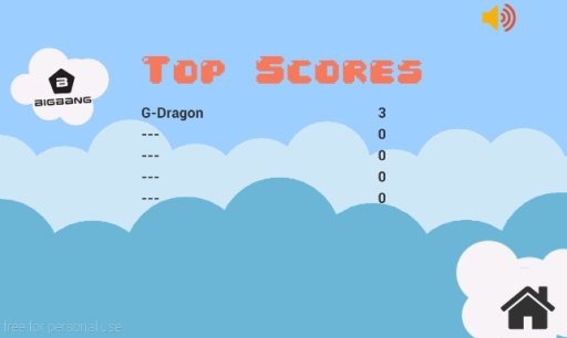 Big Bang G-Dragon Flappy Plane截图4