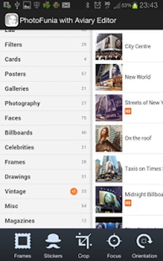 PhotoFunia with Aviary Editor截图1