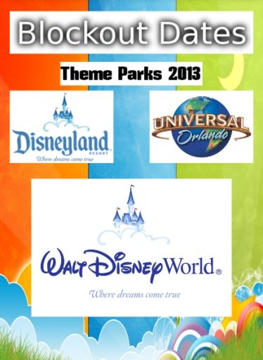 Theme parks blockout dates截图3