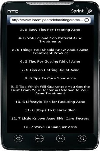 Acne Skin Care Secrets截图1