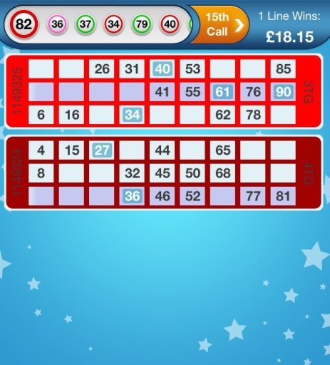 Best Bingo With William截图2