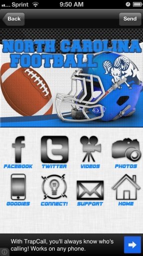 North Carolina Football *FREE*截图5