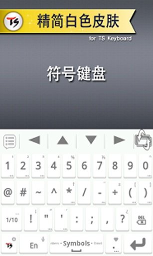 精简白色for TS键盘截图6