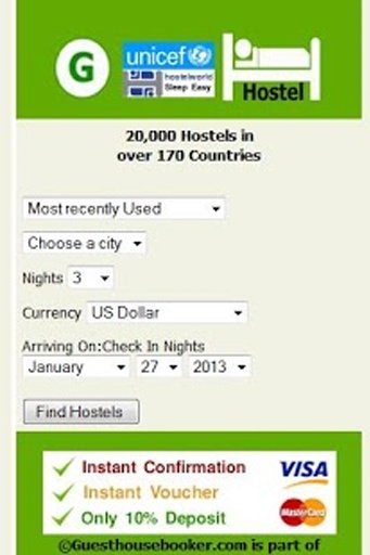 Hostel and Guesthouse Booking截图4