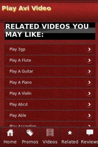 Play Avi Video截图5