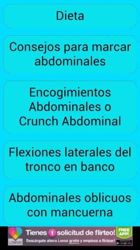 Ejercicios Abdominales Total截图1