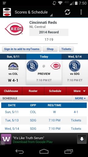 Reds Baseball News截图2