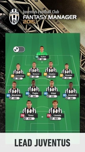 Juventus Fantasy Manager 2015截图2