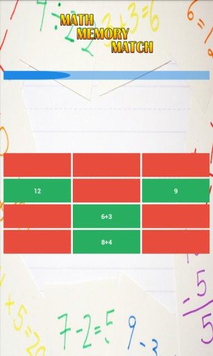 Math Memory Match截图3