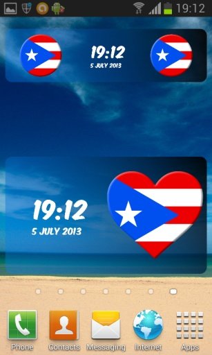 Puerto Rico Digital Clock截图2