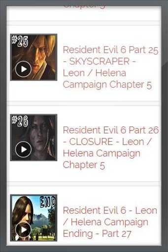 Video for Resident Evil 6截图1