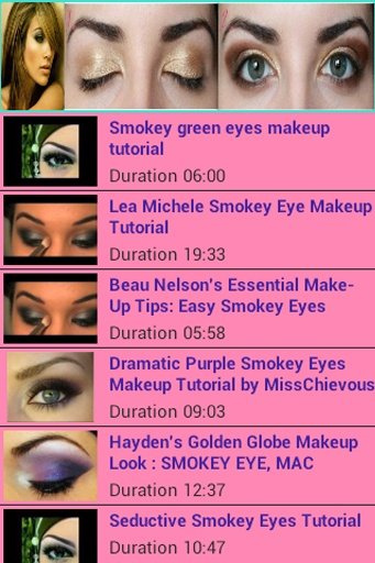 Smokey Eyes Makeup截图2