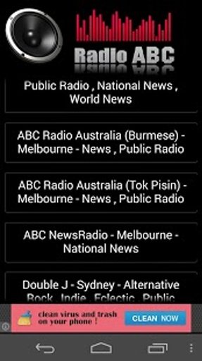 Radio ABC Australia.截图4