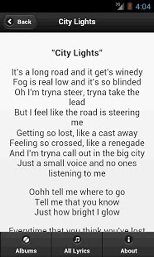 Handy Lyrics - Bridgit Mendler截图4