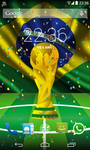 Live Wallpaper World Cup 2014截图3