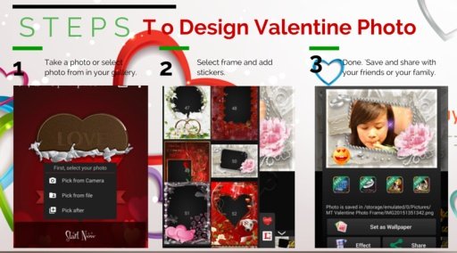 Valentine Photo Frame +截图1