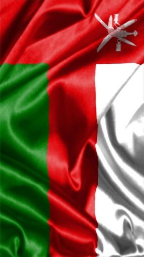 Oman flag water effect LWP截图3