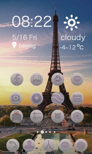 Eiffeltower Theme &amp; Wallpapers截图6