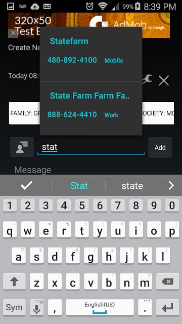 Text Message Scheduler截图2